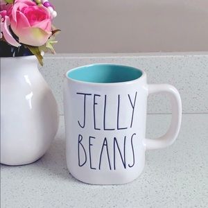 ❗️RAE DUNN JELLY BEANS TEAL SPRING EASTER FARMHOUSE COFFEE TEA MUG